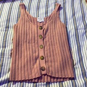 knitt tank top